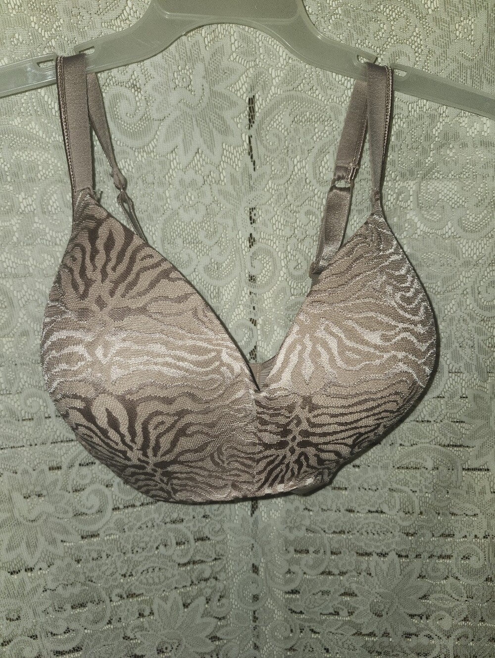 PLAYTEX Mauve Animal Print T-Shirt Bra